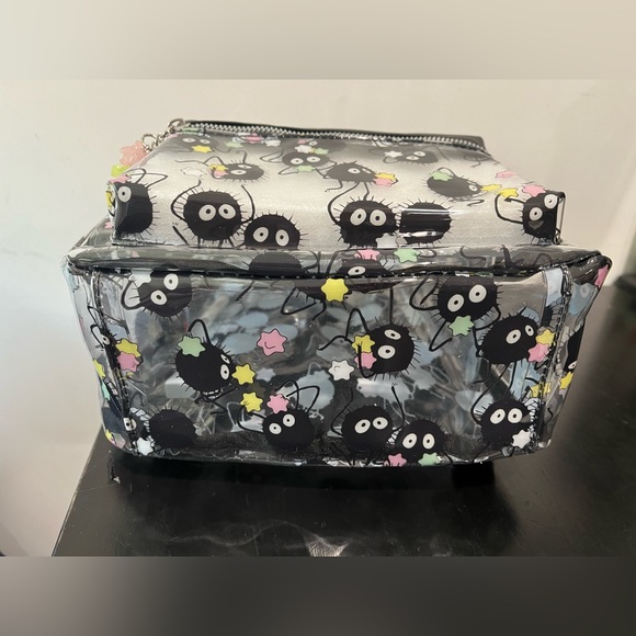 Studio Ghibli Spirited Away Soot Sprites Clear Mini Backpack - Picture 7 of 8